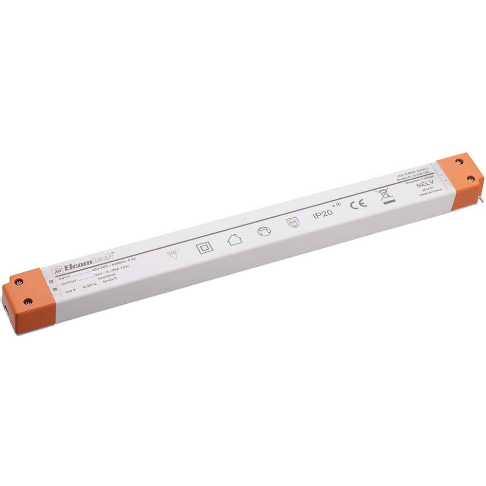 Изображение товара LED драйвер 75W ELCOMTECH 24V для светодиодных светильников