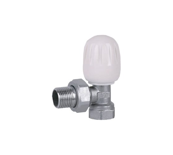Изображение товара Вентиль регулирующий угловой ViEiR верхний 3/4 для подключения отопительных приборов VR277