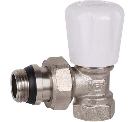 Изображение товара Вентиль радиаторный угловой ViEiR верхний 1/2 для верхнего подключения радиаторов VR300