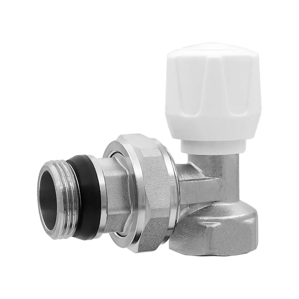 Изображение товара Вентиль радиаторный угловой ViEiR верхний 3/4 для подачи теплоносителя VR382-02