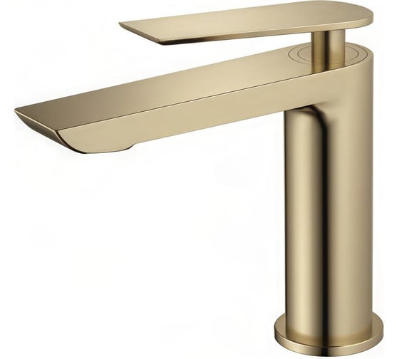 Изображение товара Смеситель для раковины Maretti Campanella, золотой сатин CP32RF847