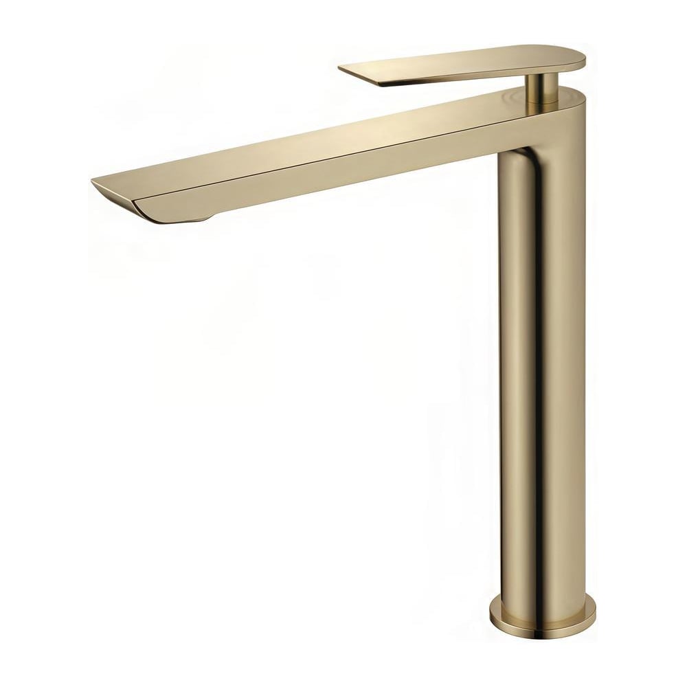 Изображение товара Смеситель для раковины Maretti высокий Campanella, золотой сатин CP32RF847-V