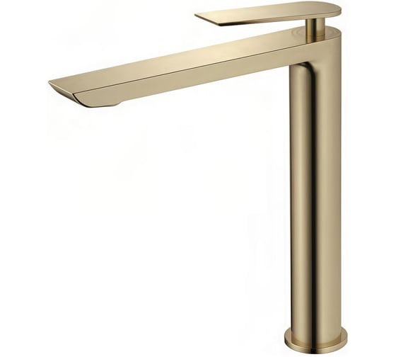 Изображение товара Смеситель для раковины Maretti высокий Campanella, золотой сатин CP32RF847-V