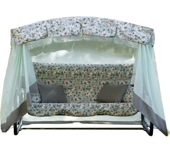 Изображение товара Трехместные садовые качели OLSA Турин Премиум FLOWER с1204