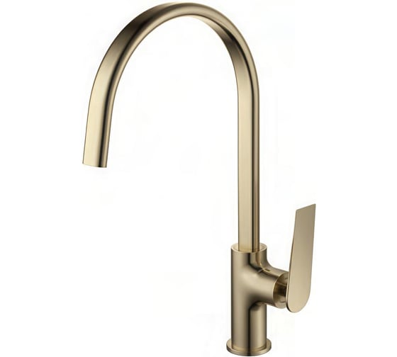 Изображение товара Смеситель для кухни Maretti Campanella, золотой сатин CP31RZZ847