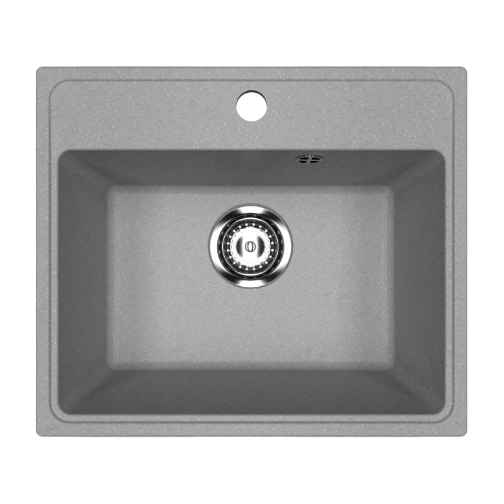 Изображение товара Мойка кухонная MIXLINE ML-GMU03 УЛЬТРА прямоугольная серый искусственный камень