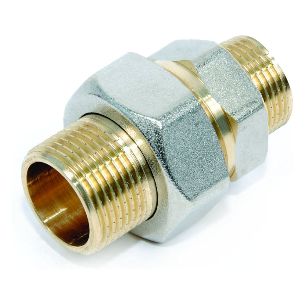 Изображение товара Американка прямая SMT 1НР никель 1M для бытовых систем, надежное соединение