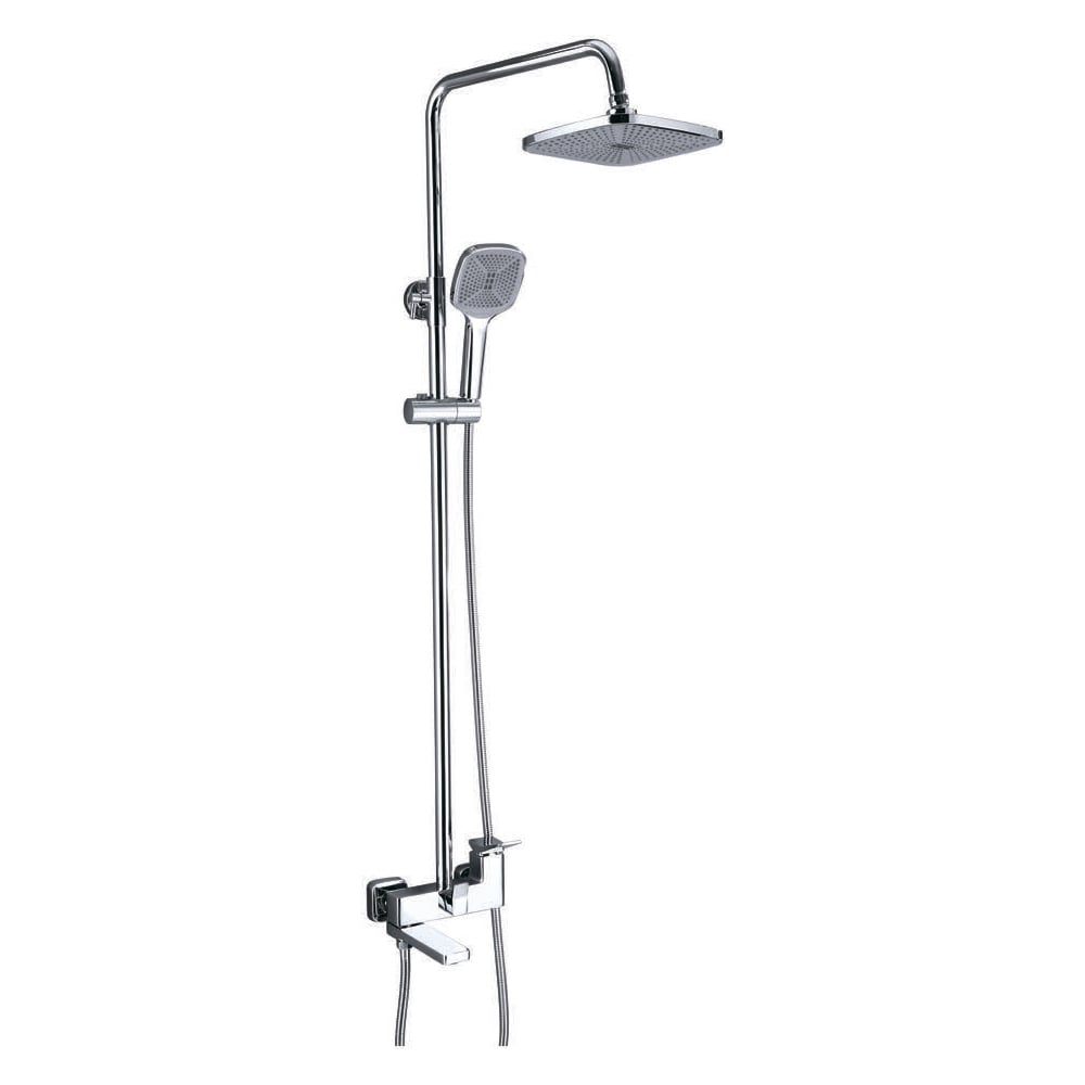 Изображение товара Душевая система ViEiR хром с верхним и ручным душем V423562