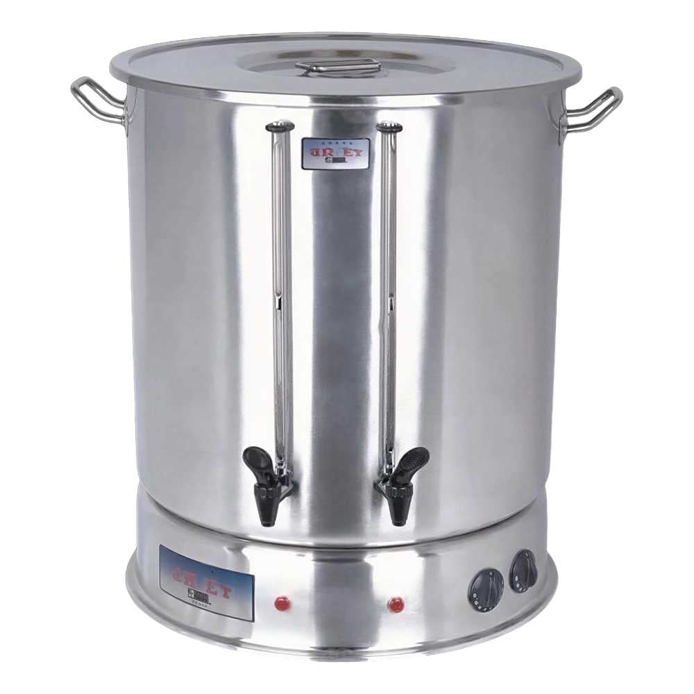 Изображение товара Самовар электрический автоматический с термостатом и заварным блоком SAMGRUPP URET 36 л SAMT-113030036