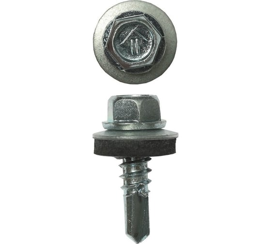 Изображение товара Саморез оцинкованный 2500 шт (19х5.5 мм) для крепления кровельных материалов к металлическим конструкциям ЗУБР 4-300310-55-019