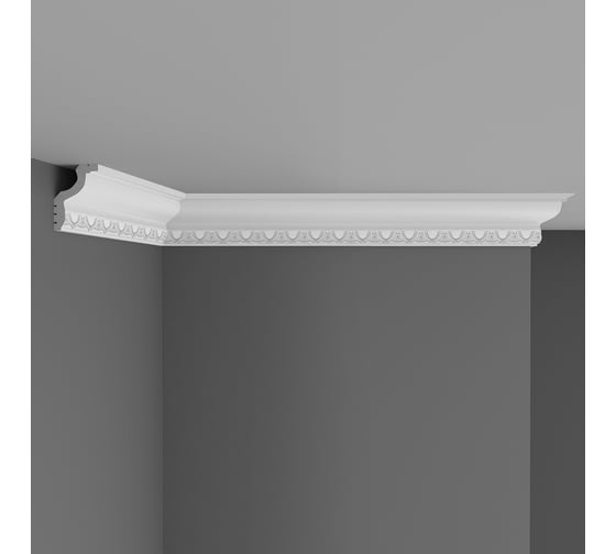 Изображение товара Потолочный карниз Decomaster с рисунком, 45х30х2000 мм D148A