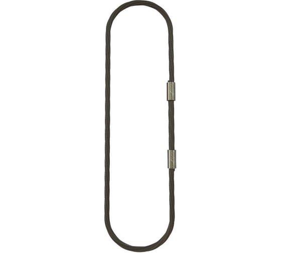 Изображение товара Строп канатный кольцевой Тельфер.ПРО СКК (УСК2, опрессовка петель) 1,6т/10000мм Т-ПРО СКК (о) 1,6т/10000мм Т-ПРО