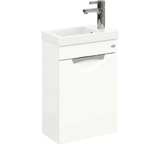 Изображение товара Подвесная тумба с раковиной Onika Комо 40 белая 104005