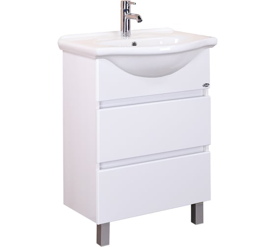 Изображение товара Тумба Onika Элита 60 напольная белая 106120