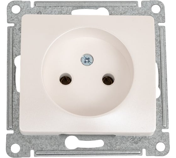 Изображение товара Розетка Systeme Electric (Schneider Electric) Glossa Перламутр б/з, 16А SE GSL000641