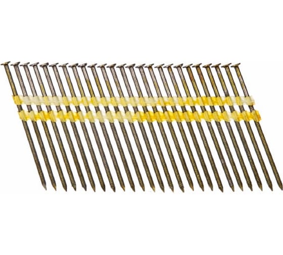 Изображение товара Гвозди для гвоздезабивного пистолета ANA-90 Кратон 3,05x50 мм, кольцевая накатка, 2500 шт. 3 01 09 031