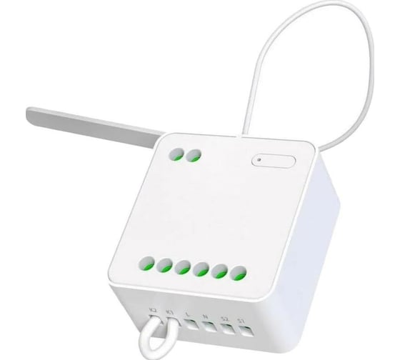 Изображение товара Умное двухканальное реле YEELIGHT Smart Dual Control Module YZNE0220001WTGL
