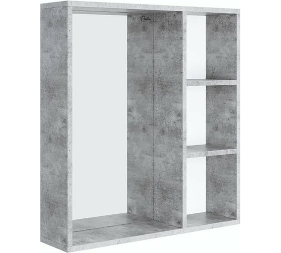 Изображение товара Зеркальный шкаф Onika ДЕВИС бетон чикаго 65.00У 206542