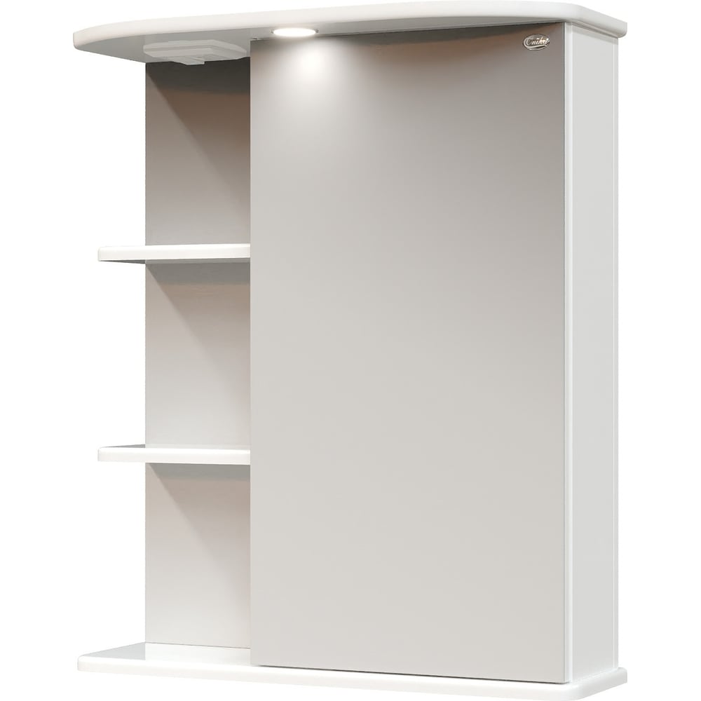 Изображение товара Зеркальный шкаф Onika КАРИНА правый 55.01 с подсветкой и розеткой