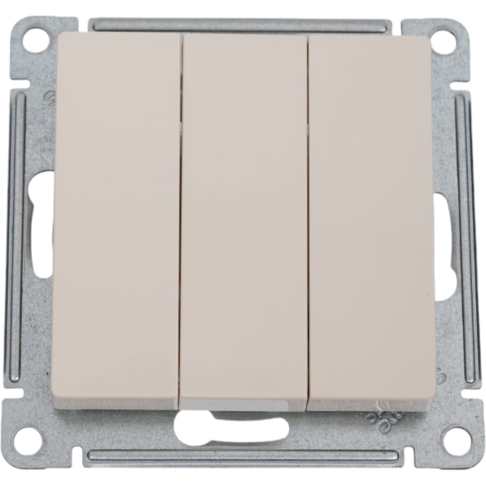 Изображение товара 3-клавишный выключатель Systeme Electric AtlasDesign Бежевый сх.1+1+1, 10АХ, механизм SE ATN000231 Изображение товара 3-клавишный выключатель Systeme Electric AtlasDesign Бежевый сх.1+1+1, 10АХ, механизм SE ATN000231