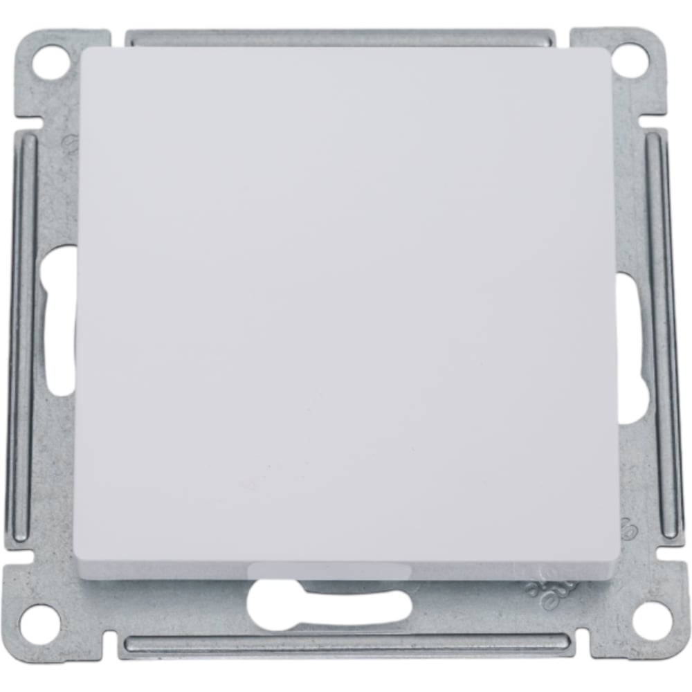 Изображение товара Одноклавишный выключатель AtlasDesign белого цвета 10А для освещения