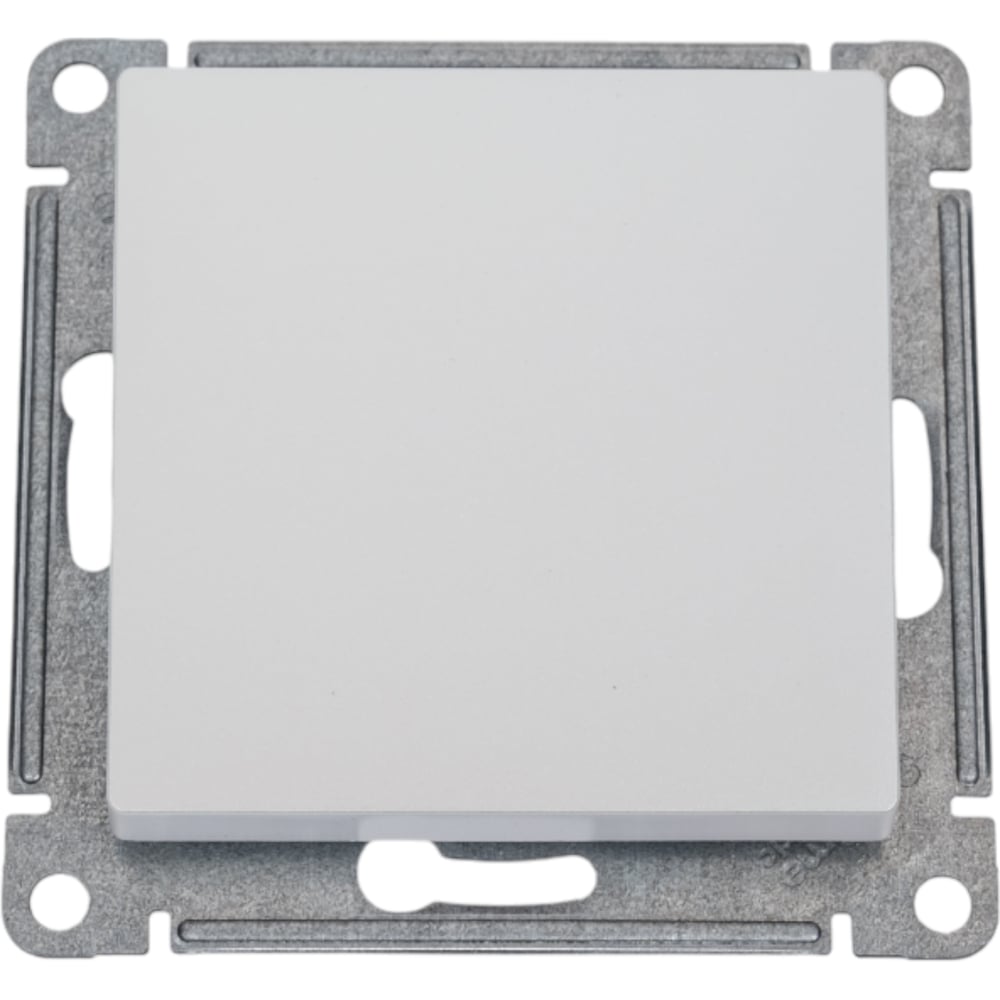 Изображение товара Нажимная кнопка Systeme Electric AtlasDesign Жемчуг сх.1, 10А, монтаж встраиваемый