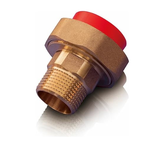 Изображение товара Комбинированная разъемная муфта - американка Blue Ocean (нар) "Fire Secure" 32x1" Fire-S-B1 PPRF/UAM(R)-32