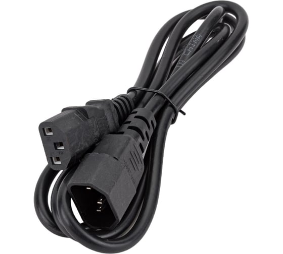 Изображение товара Кабель питания для системного блока-монитора Pro Legend, 1.5 м IEC 320 C13 - IEC 320 C14 PL1402