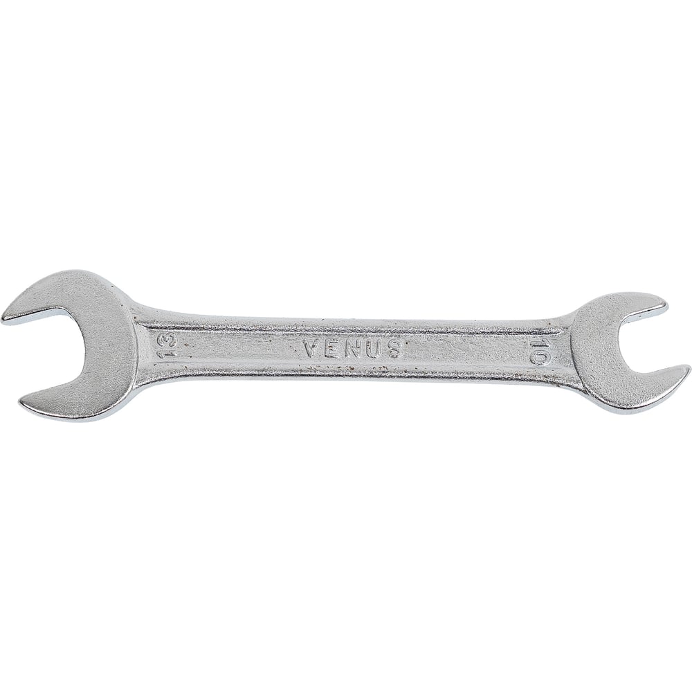Изображение товара Гаечный двусторонний ключ Venus 10x13 мм профессиональный CrV хромированный