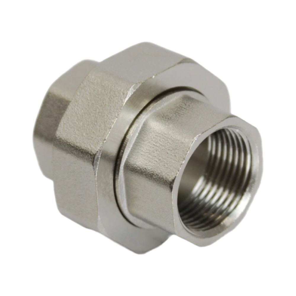 Изображение товара Муфта разъемная VRT 3/4'' вн/вн никель профессиональная латунь