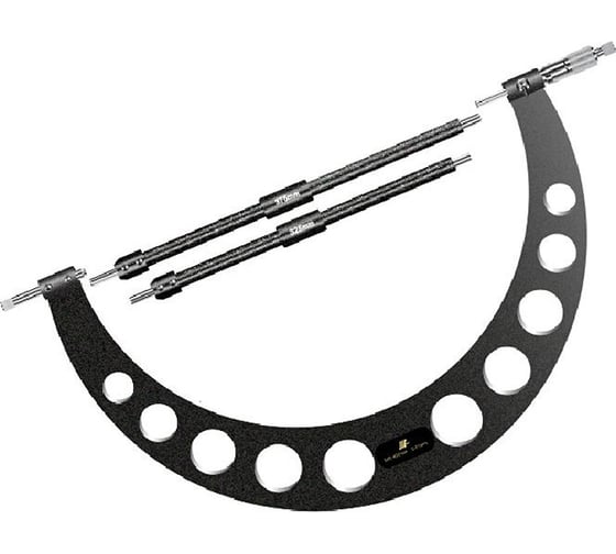 Изображение товара Микрометр с удлиненным кольцом CHUAN МК 500-600х0.01 (ГРСИ 94153-24) 1011131082