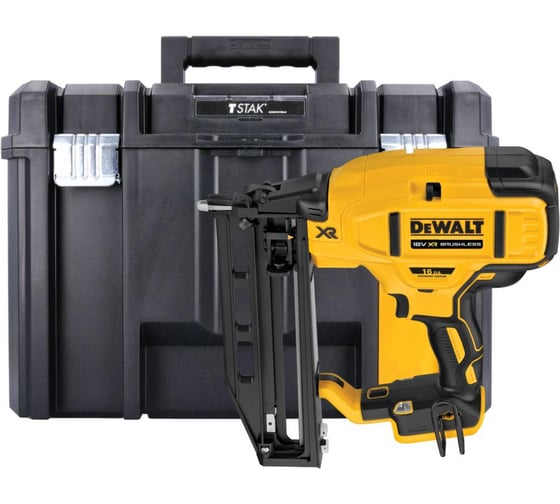 Изображение товара Аккумуляторный гвоздезабивной пистолет DEWALT DCN662NT, 18В, 48Дж, без АКБ и ЗУ, в кейсе TSTAK DCN662NT-XJ