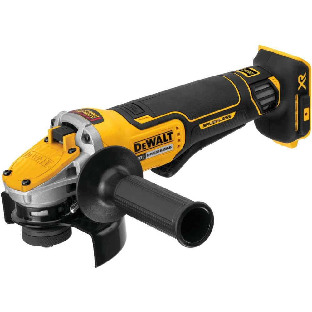 Изображение товара Аккумуляторная угловая шлифмашина DEWALT DCG415B 20В 125мм профессиональный инструмент Изображение товара Аккумуляторная угловая шлифмашина DEWALT DCG415B 20В 125мм профессиональный инструмент