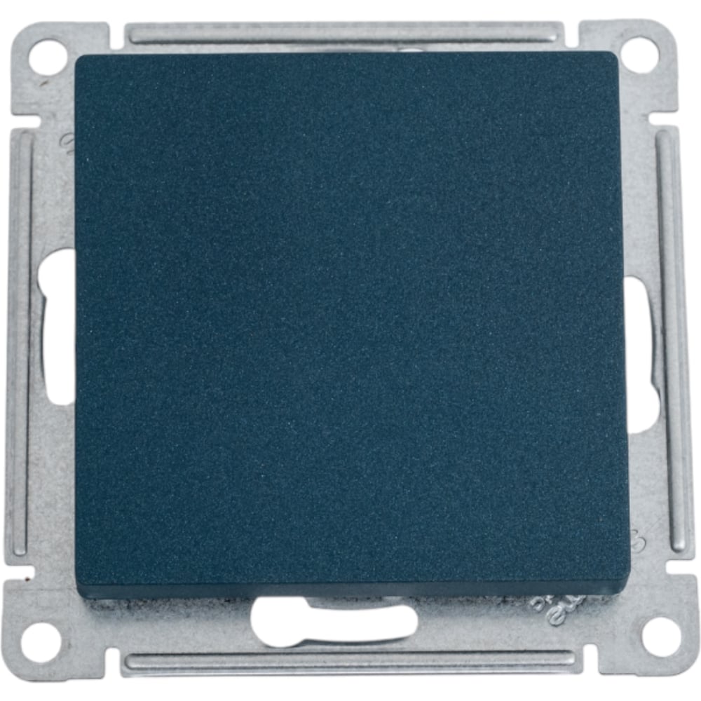 Изображение товара Нажимная кнопка Systeme Electric AtlasDesign изумруд 10А механический выключатель