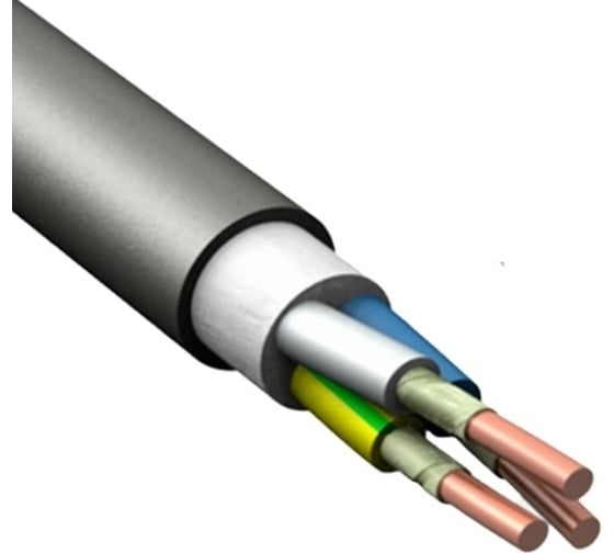 Изображение товара Кабель TDM ELECTRIC ВВГнг(А)-LS 3х4 ок(N, PE)-0,66 ГОСТ (100м) SQ0117-0202