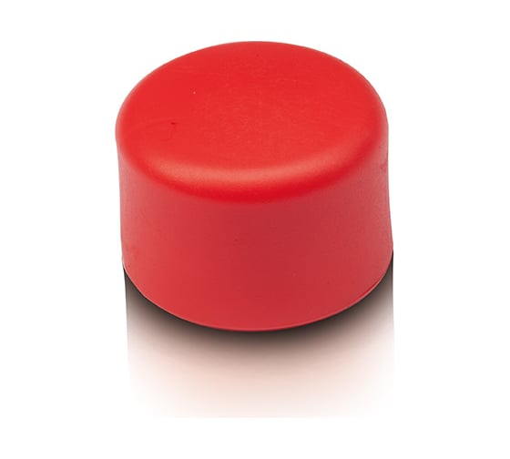 Изображение товара Заглушка Blue Ocean противопожарная - 40 красная, полипропиленовая PPRF/CAP(R)-40