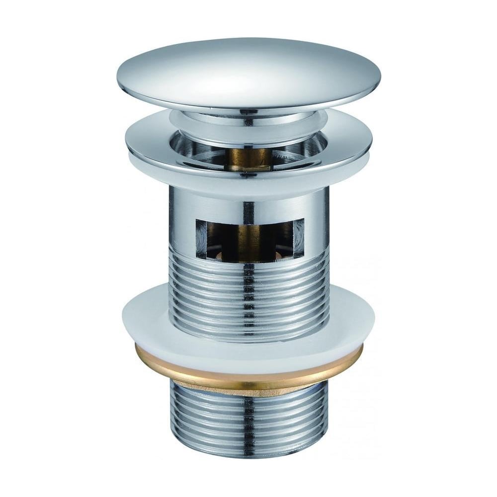 Изображение товара Донный клапан для раковины с переливом Maretti хром AC19P24015