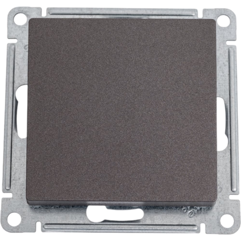 Изображение товара Нажимная кнопка Systeme Electric AtlasDesign Мокко 10А, схема 1