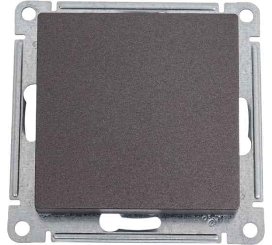 Изображение товара Нажимная кнопка Systeme Electric AtlasDesign Мокко сх.1, 10АХ, механизм SE ATN000615