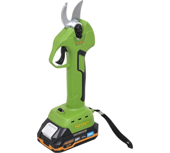 Изображение товара Секатор аккумуляторный PROCRAFT ES25Li  20В 25мм (АКБ 2Ач + ЗУ) ES25Li-1b
