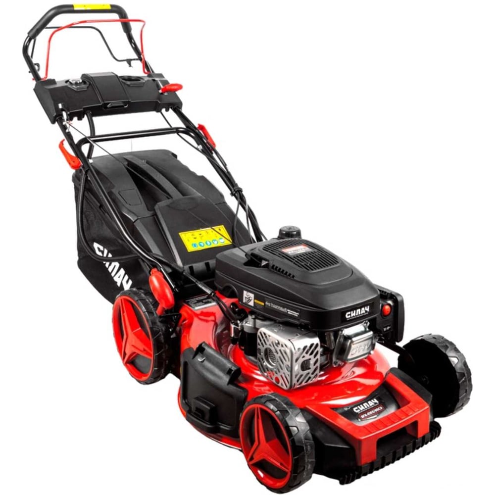 Изображение товара Газонокосилка бензиновая СИЛАЧ БГК-5163/60СЭ 4,6кВт 6,3лс 51см 60л самоход