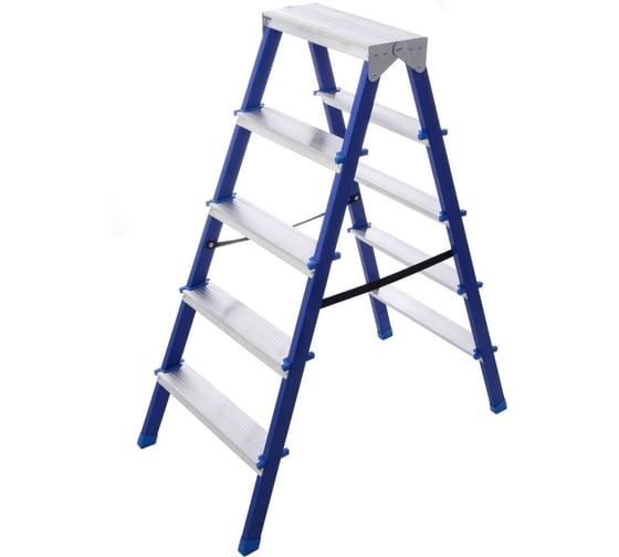 Изображение товара Стремянка для дома и ремонта WORKY двухсторонняя 5 ступеней, комбинированная ARD260792