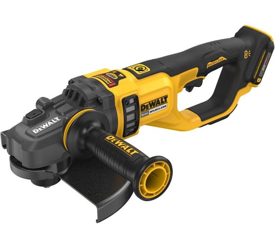 Изображение товара Аккумуляторная угловая шлифмашина DEWALT DCG460N, 54В, 230мм, 6000 об/мин, без АКБ и ЗУ DCG460N-XJ