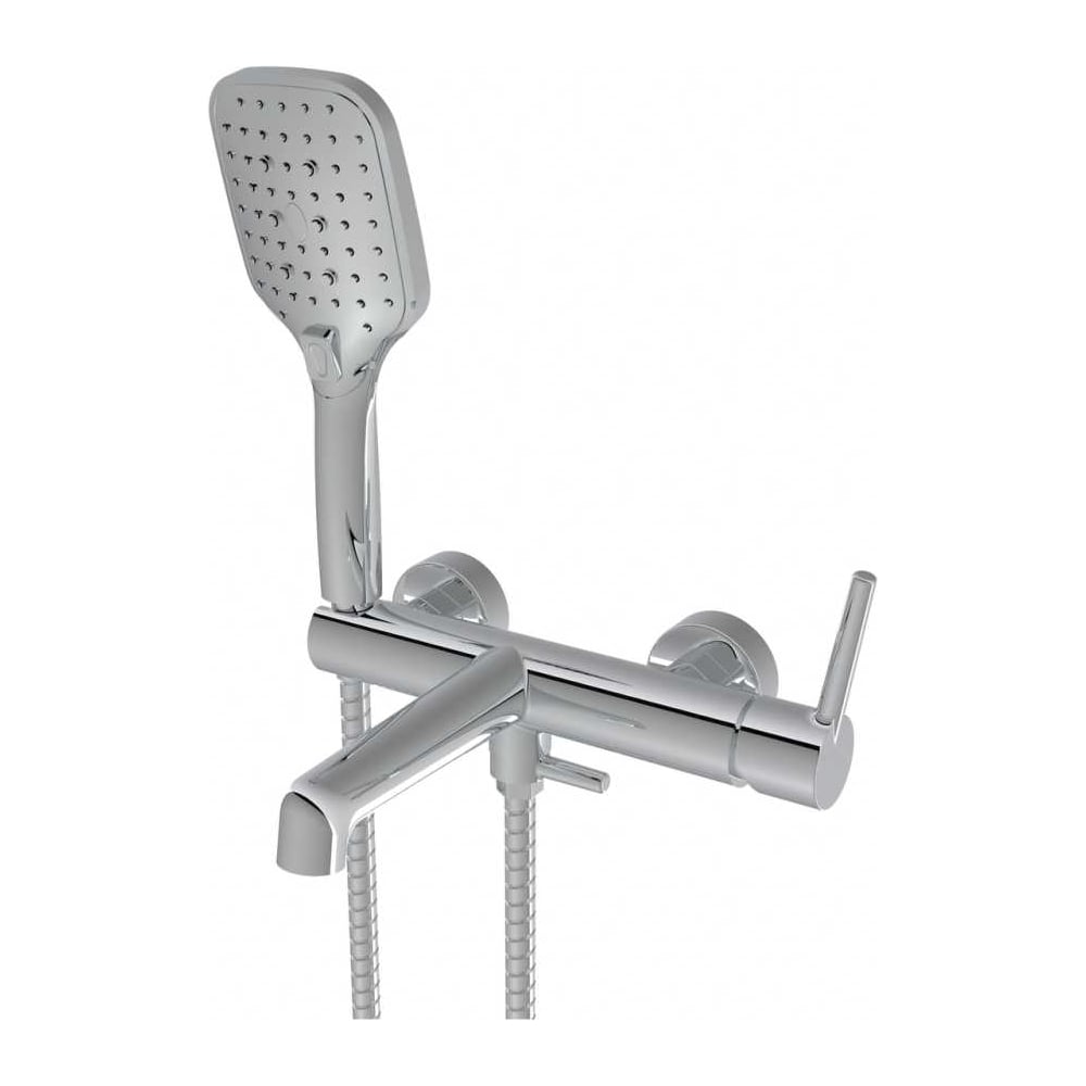 Изображение товара Однорычажный смеситель для ванны ViEiR с коротким изливом хромированный