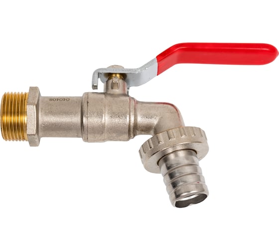 Изображение товара Кран с носиком 3/4 для подключения шлангов и водоразбора VIEIR VER5004