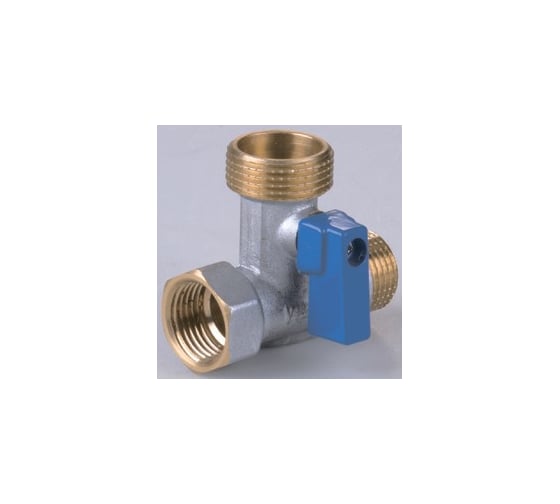 Изображение товара Кран трёхпроходной 1/2х3/4х1/2 универсальный распределительный сантехнический VIEIR VER343