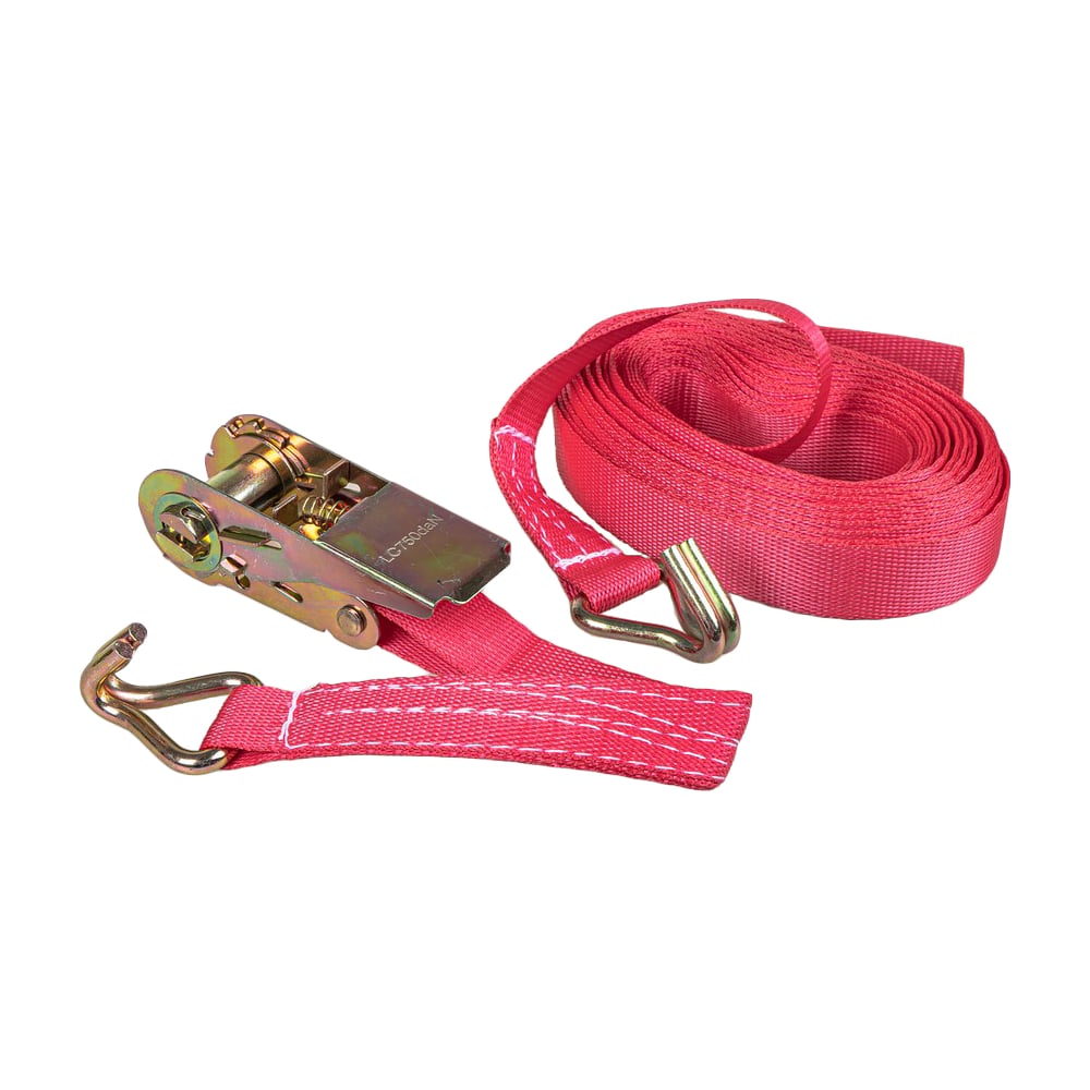 Изображение товара Стяжка груза BOLK 8 м x25 мм, максимальная нагрузка 1600 кг, профессиональная