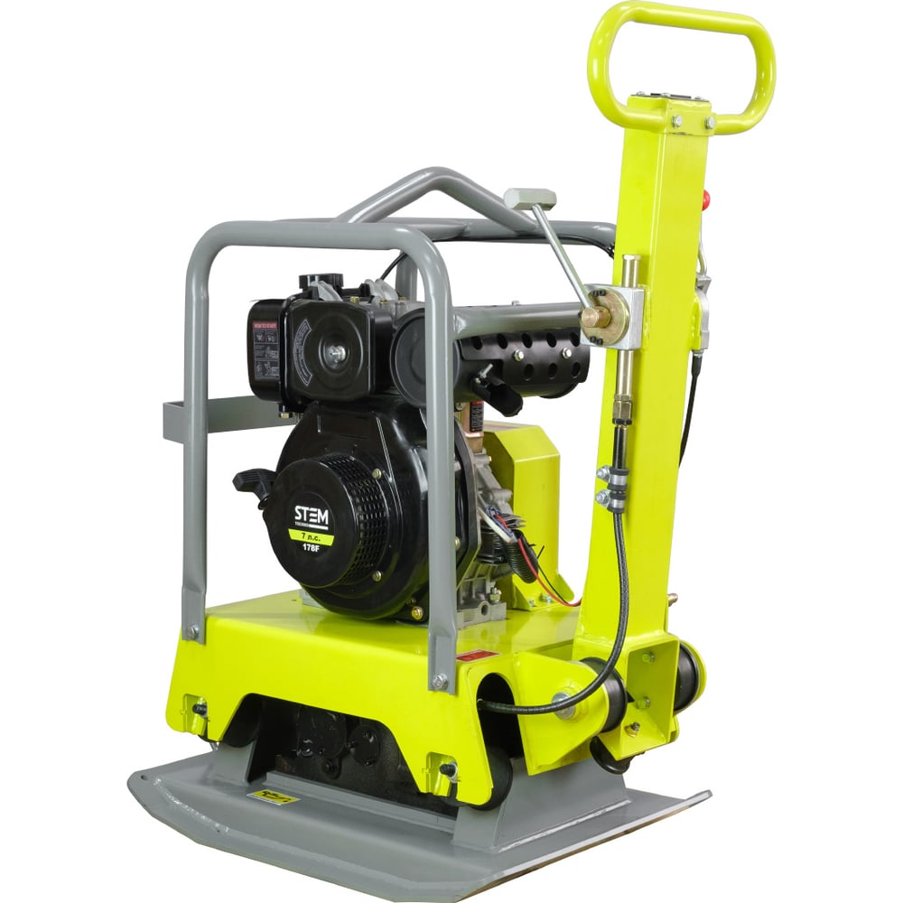 Изображение товара Виброплита реверсивная STEM Techno RPC 161D (STEM 178F) профессиональная