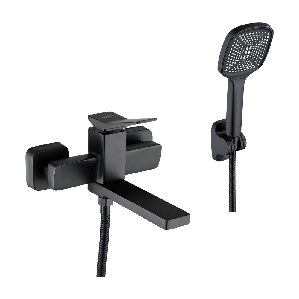 Изображение товара Смеситель для ванны ViEiR однорычажный V423531-C черный матовый