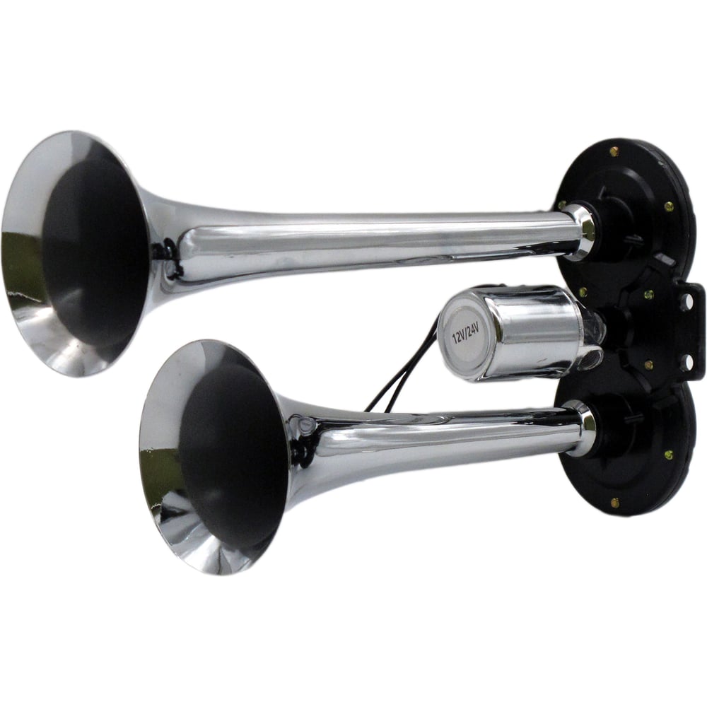 Изображение товара Сигнал автомобильный воздушный Вымпел СА-30 (12-24В, 2тона, пневмо, 120Дб) 5367